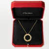 Naszyjnik Love, wysadzany diamentami – żółte złoto, diamenty – Cartier