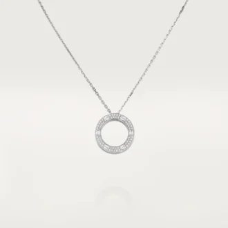 Naszyjnik Love z diamentami – białe złoto, diamenty – Cartier