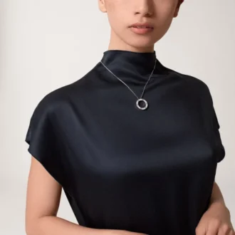 Naszyjnik Love z diamentami – białe złoto, diamenty – Cartier