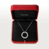Naszyjnik Love z diamentami – białe złoto, diamenty – Cartier