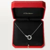 Naszyjnik Love z diamentami – białe złoto, diamenty – Cartier