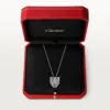 Naszyjnik Panthere De Cartier – białe złoto, szmaragdy, diamenty, onyks – Cartier