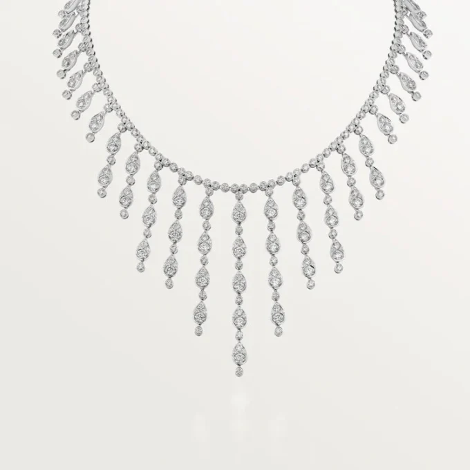 Naszyjnik Pluie De Cartier, diamenty