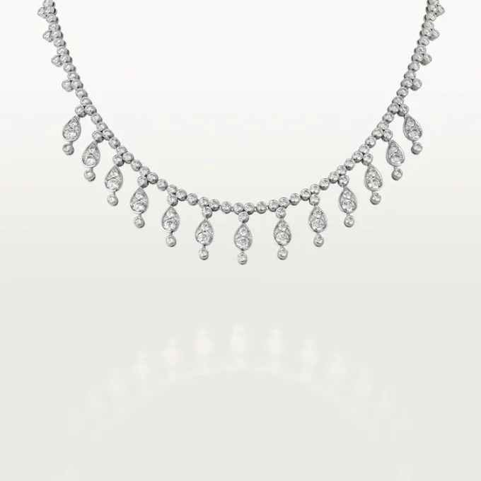 Naszyjnik Pluie De Cartier, diamenty