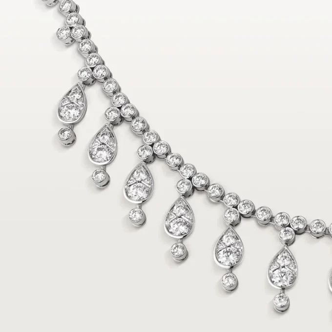 Naszyjnik Pluie De Cartier, diamenty