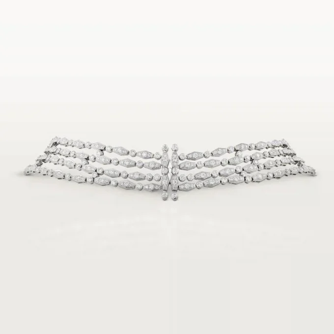 Naszyjnik Pluie De Cartier, diamenty