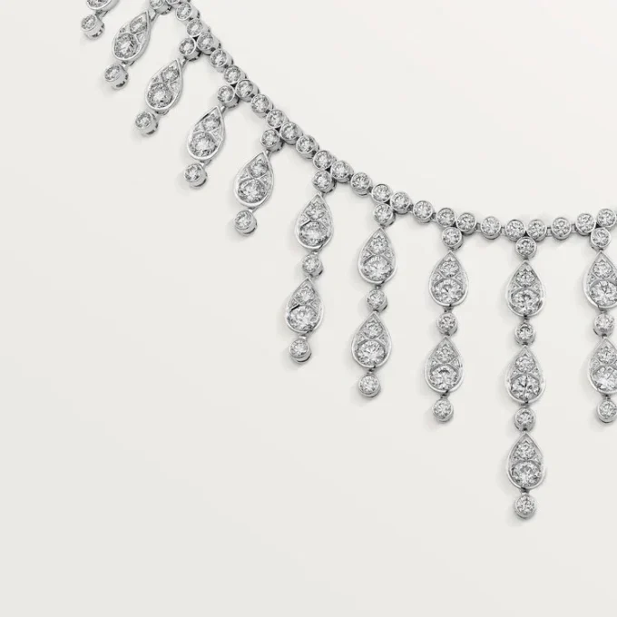 Naszyjnik Pluie De Cartier, diamenty