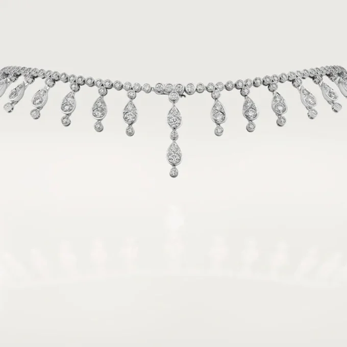 Naszyjnik Pluie De Cartier, diamenty