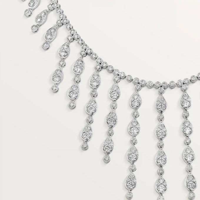 Naszyjnik Pluie De Cartier, diamenty