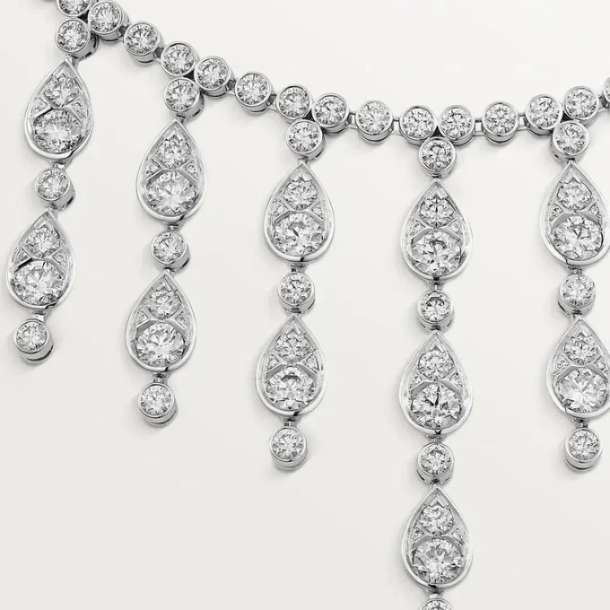 Naszyjnik Pluie De Cartier, diamenty