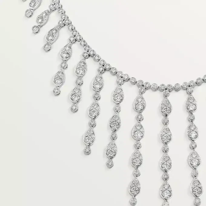 Naszyjnik Pluie De Cartier, diamenty