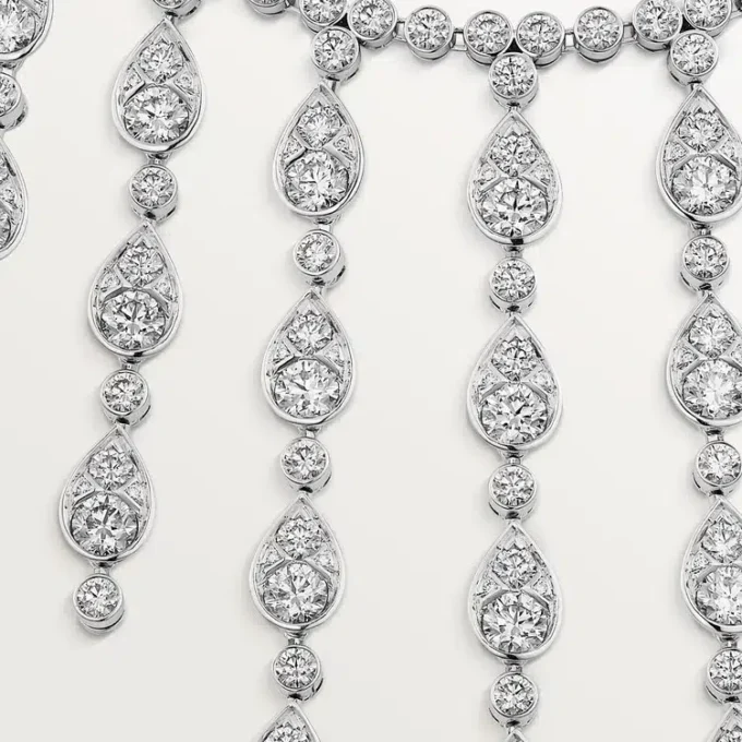 Naszyjnik Pluie De Cartier, diamenty
