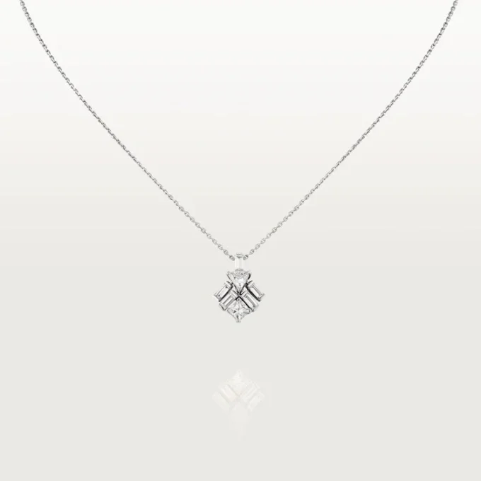 Naszyjnik Reflection De Cartier – białe złoto, diamenty – Cartier