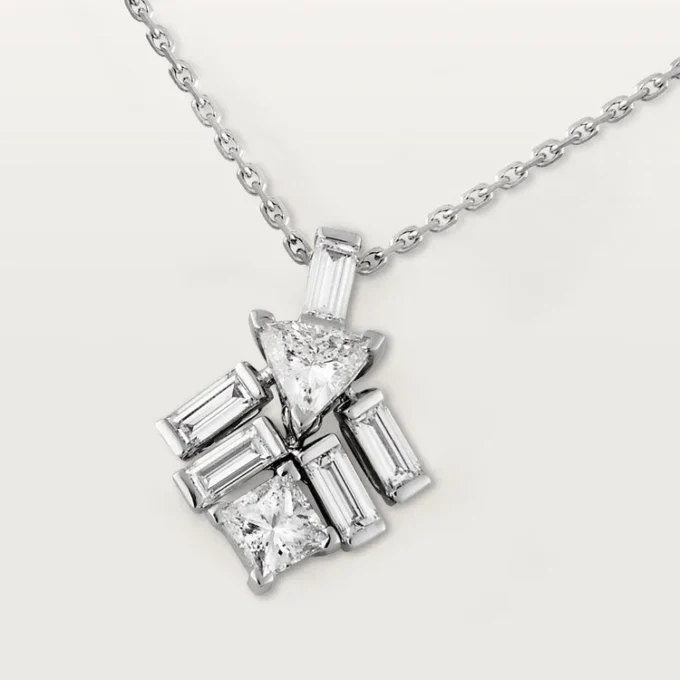 Naszyjnik Reflection De Cartier – białe złoto, diamenty – Cartier