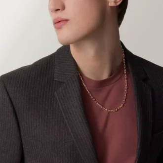 Naszyjnik Santos De Cartier, łańcuszek, mały model