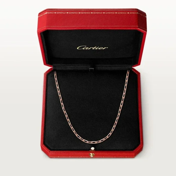 Naszyjnik Santos De Cartier, łańcuszek, mały model