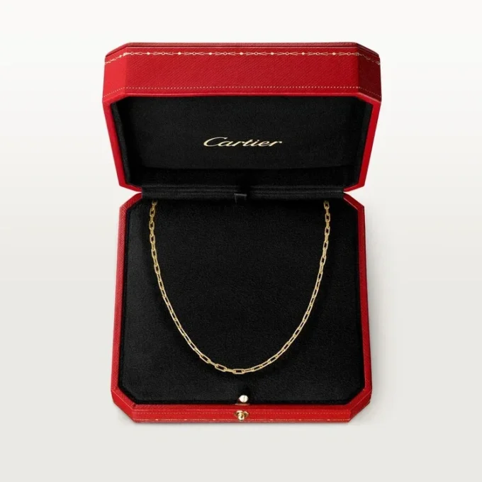 Naszyjnik Santos De Cartier, łańcuszek, mały model