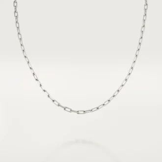 Naszyjnik Santos De Cartier – białe złoto – Cartier