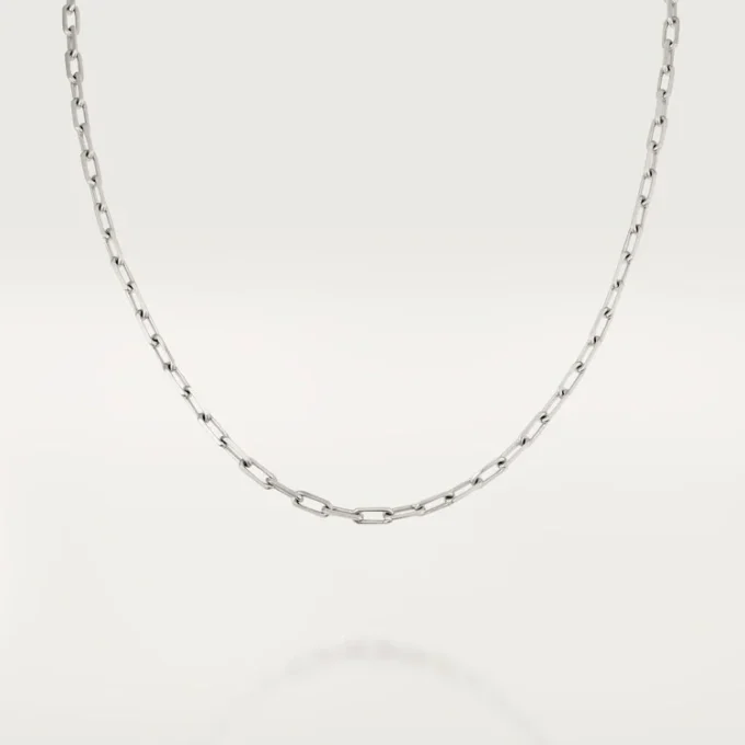 Naszyjnik Santos De Cartier – białe złoto – Cartier