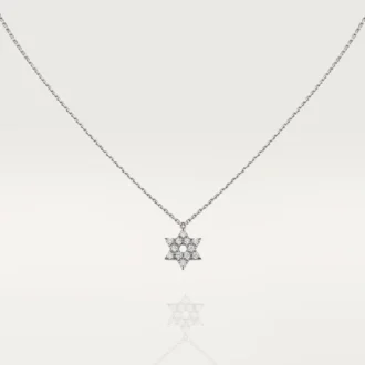 Naszyjnik Symbol – białe złoto, diamenty – Cartier