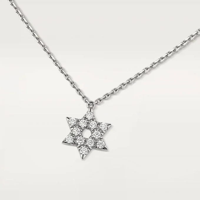 Naszyjnik Symbol – białe złoto, diamenty – Cartier