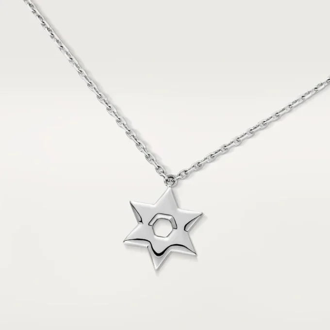 Naszyjnik Symbol – białe złoto, diamenty – Cartier