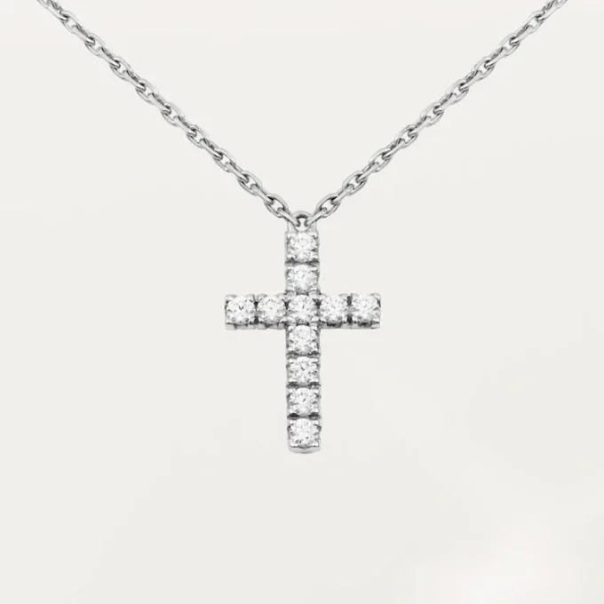 Naszyjnik Symbole – białe złoto, diamenty – Cartier