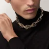 Naszyjnik Trinity, model w kształcie poduszki, rozmiar XL
