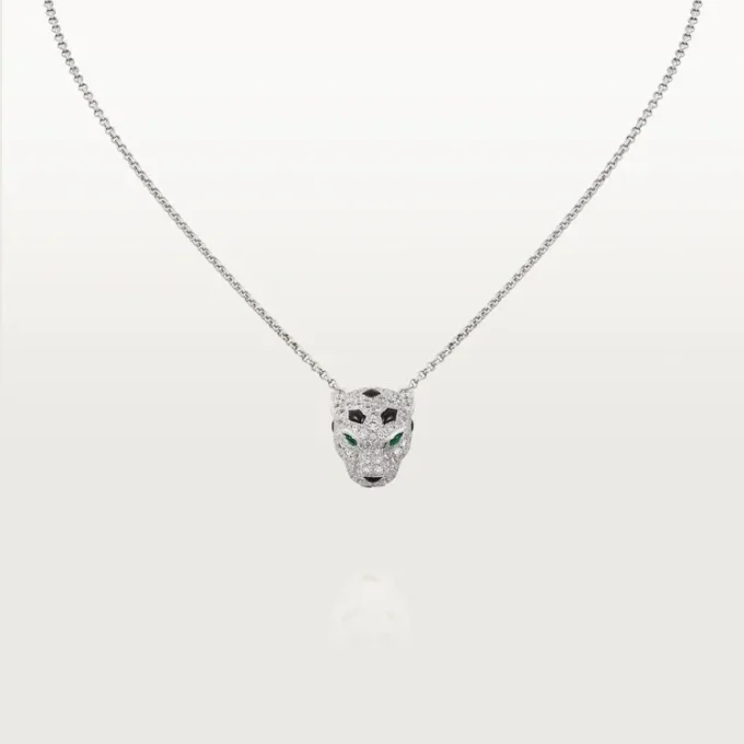Wisiorek Panthere De Cartier, wysadzany