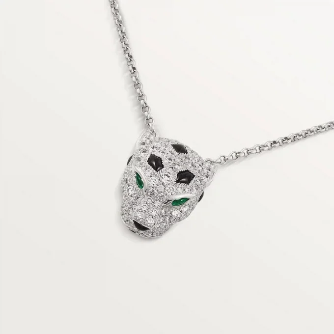 Wisiorek Panthere De Cartier, wysadzany
