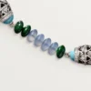 Naszyjnik z kolekcji High Jewelry – białe złoto, chalcedon, skarn, turkus, czarny lakier, diamenty – Cartier