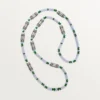 Naszyjnik z kolekcji High Jewelry – białe złoto, chalcedon, skarn, turkus, czarny lakier, diamenty – Cartier