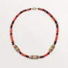 Naszyjnik z kolekcji High Jewelry – różowe złoto, koral, onyks, czarny lakier, diamenty – Cartier