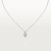 Naszyjnik z symbolem – białe złoto, diament – Cartier