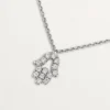 Naszyjnik z symbolem – białe złoto, diament – Cartier