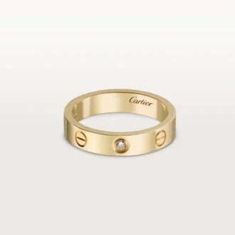Obrączka Love, 1 diament – żółte złoto, diament – Cartier