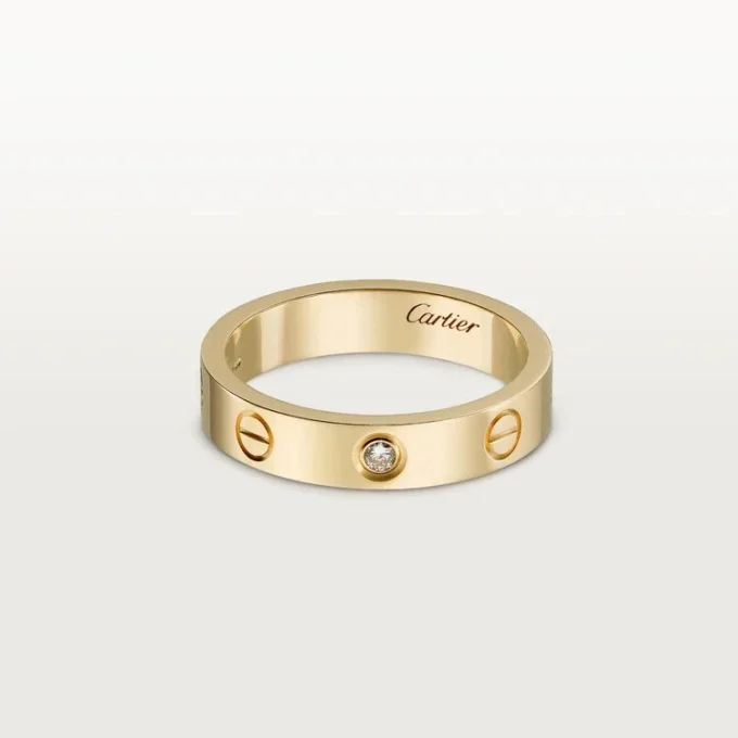 Obrączka Love, 1 diament – żółte złoto, diament – Cartier Obrączka Love, 1 diament – żółte złoto, diament – Cartier