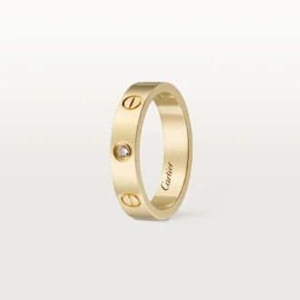 Obrączka Love, 1 diament – żółte złoto, diament – Cartier