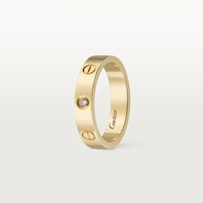 Obrączka Love, 1 diament – żółte złoto, diament – Cartier Obrączka Love, 1 diament – żółte złoto, diament – Cartier