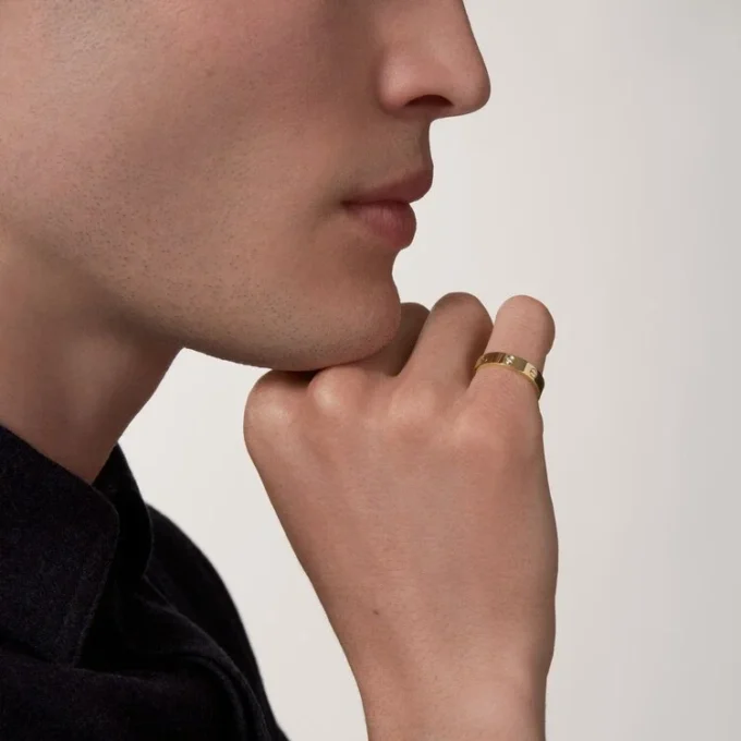 Obrączka Love, 1 diament – żółte złoto, diament – Cartier Obrączka Love, 1 diament – żółte złoto, diament – Cartier