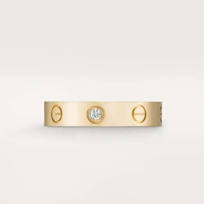 Obrączka Love, 1 diament – żółte złoto, diament – Cartier Obrączka Love, 1 diament – żółte złoto, diament – Cartier