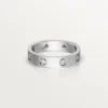 Obrączka Love, 8 diamentów – białe złoto, diamenty – Cartier Obrączka Love, 8 diamentów – białe złoto, diamenty – Cartier