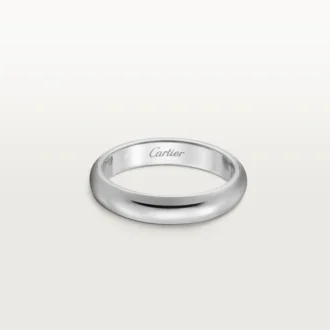 Obrączka ślubna 1895 – platyna – Cartier