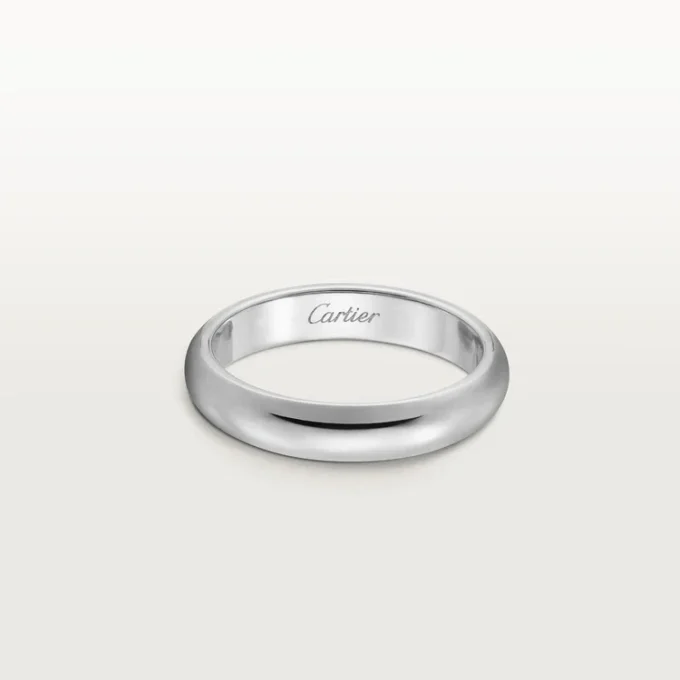 Obrączka ślubna 1895 – platyna – Cartier Obrączka ślubna 1895 – platyna – Cartier