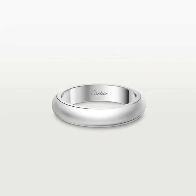 Obrączka ślubna 1895 – platyna – Cartier Obrączka ślubna 1895 – platyna – Cartier