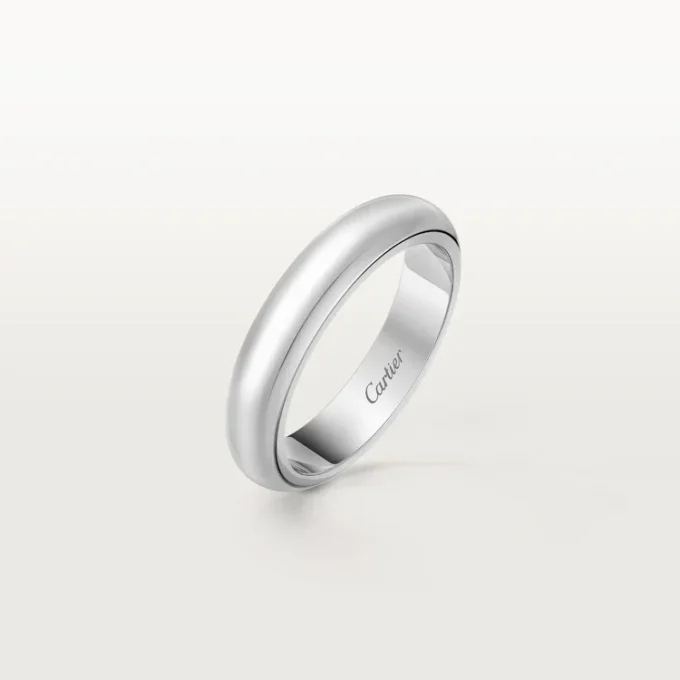 Obrączka ślubna 1895 – platyna – Cartier Obrączka ślubna 1895 – platyna – Cartier