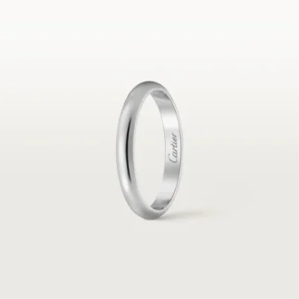Obrączka ślubna 1895 – platyna – Cartier