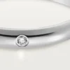 Obrączka ślubna 1895 – platyna, diament – Cartier Obrączka ślubna 1895 – platyna, diament – Cartier