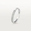 Obrączka ślubna 1895 – platyna, diamenty – Cartier Obrączka ślubna 1895 – platyna, diamenty – Cartier
