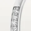 Obrączka ślubna 1895 – platyna, diamenty – Cartier Obrączka ślubna 1895 – platyna, diamenty – Cartier